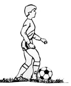 Quick foot reaction-strengthens and kickens reaction time for soccer-passing, dribbling, kicking